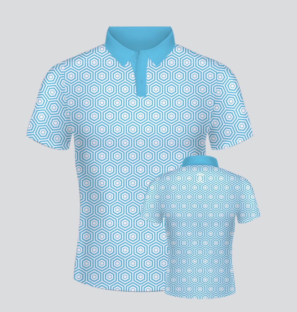 ITU Blue Hexa Shirt